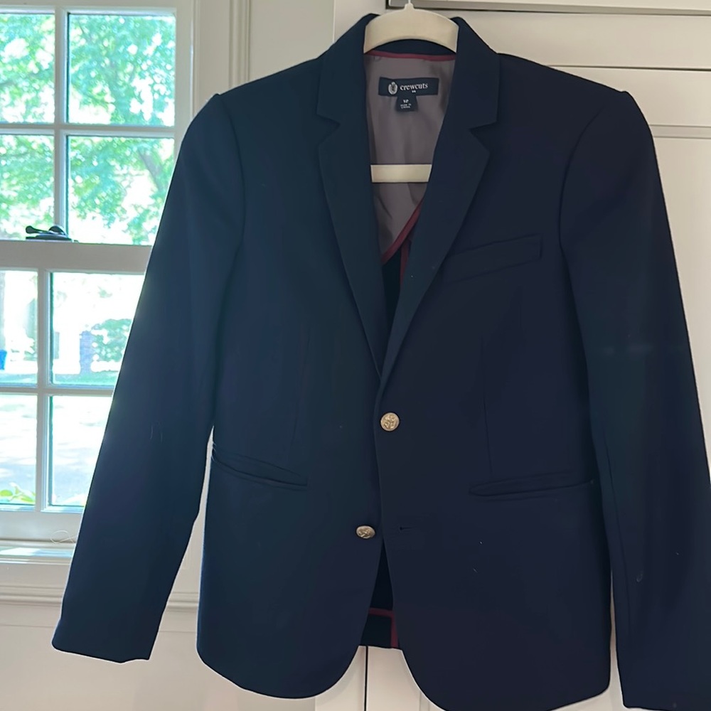 Crewcuts navy blazer